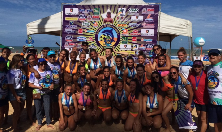 Un oro y dos platas para las Selecciones Argentinas juveniles de beach handball en su gira por Brasil
