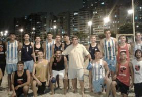 La Selección Juvenil Masculina de Beach se prepara en Brasil