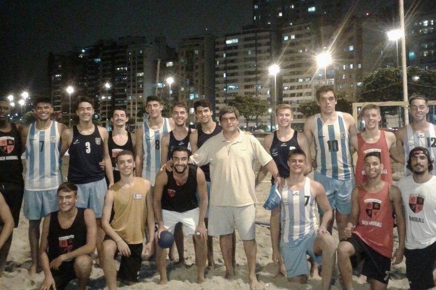 La Selección Juvenil Masculina de Beach se prepara en Brasil