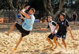 Con optimismo, la Selección Argentina se prepara para el Mundial masculino de beach handball