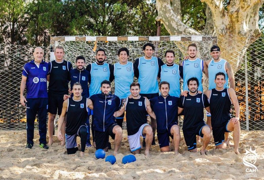 Los 10 convocados para el Mundial Adulto de Beach Handball Kazán 2018