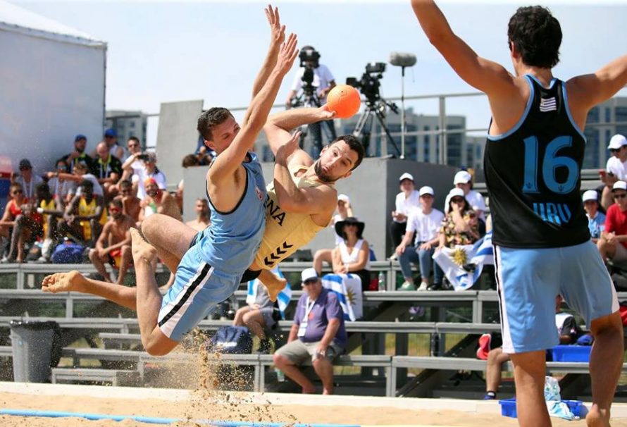 Argentina no pudo con Uruguay y jugará la Ronda Consuelo del Mundial de Beach Handball