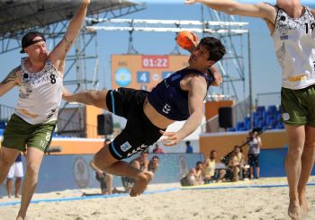 Triunfo argentino en la última fecha de la Ronda Consuelo del Mundial de Beach Handball