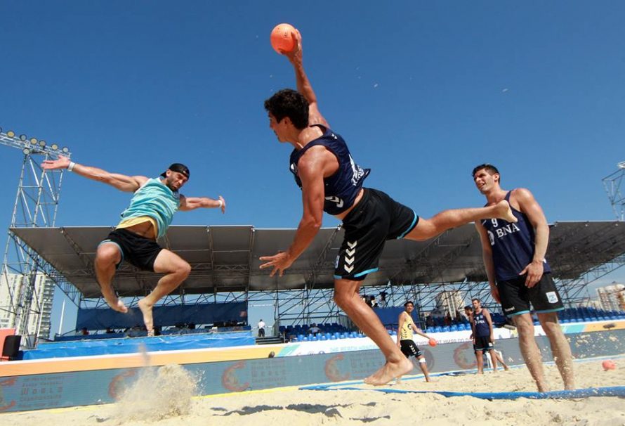 Una de cal y otra de arena para Argentina en el Mundial de Beach Handball