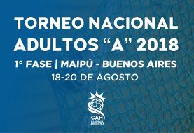 Nacional de Clubes Adultos "A" / 1° Fase - Maipú y Buenos Aires 2018 | Torneo