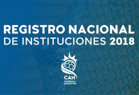 Registro Nacional de Instituciones 2018